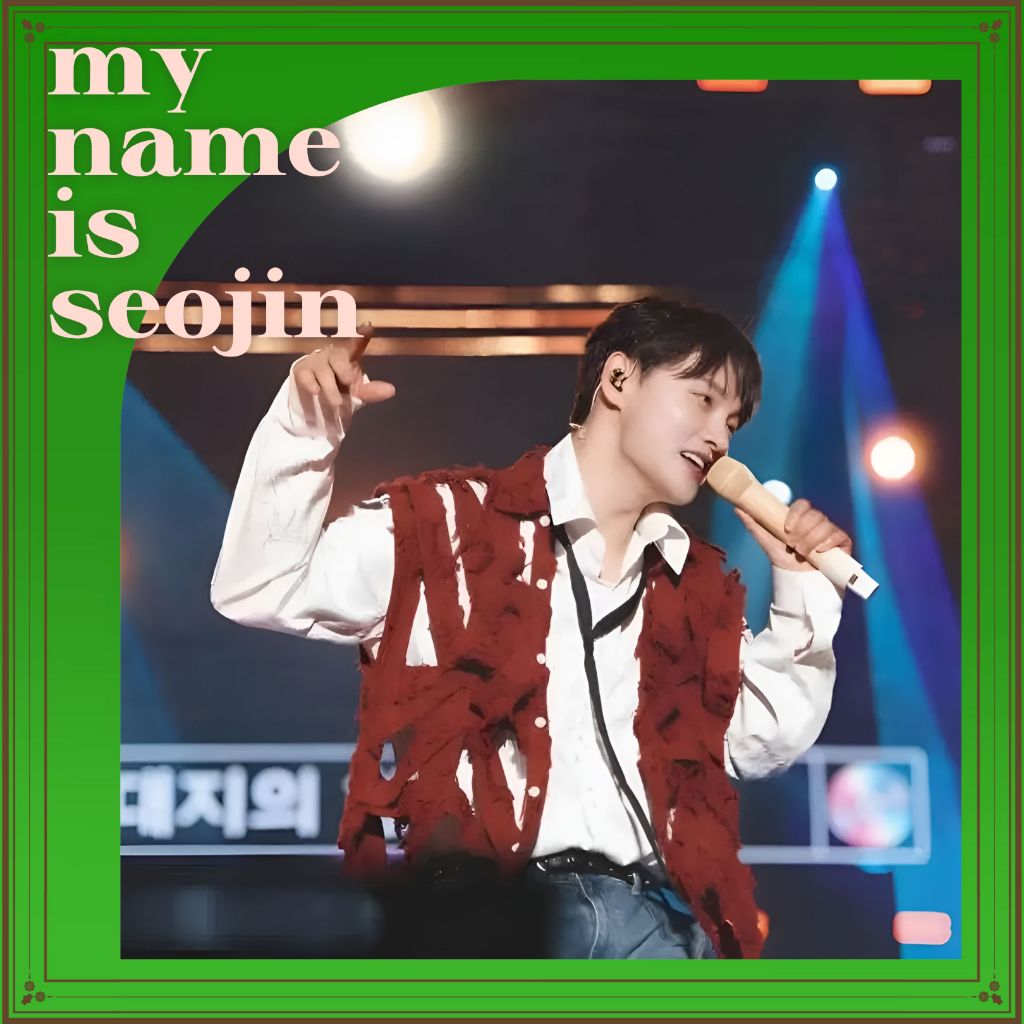 Behind-the-scenes cut of Park Seojin