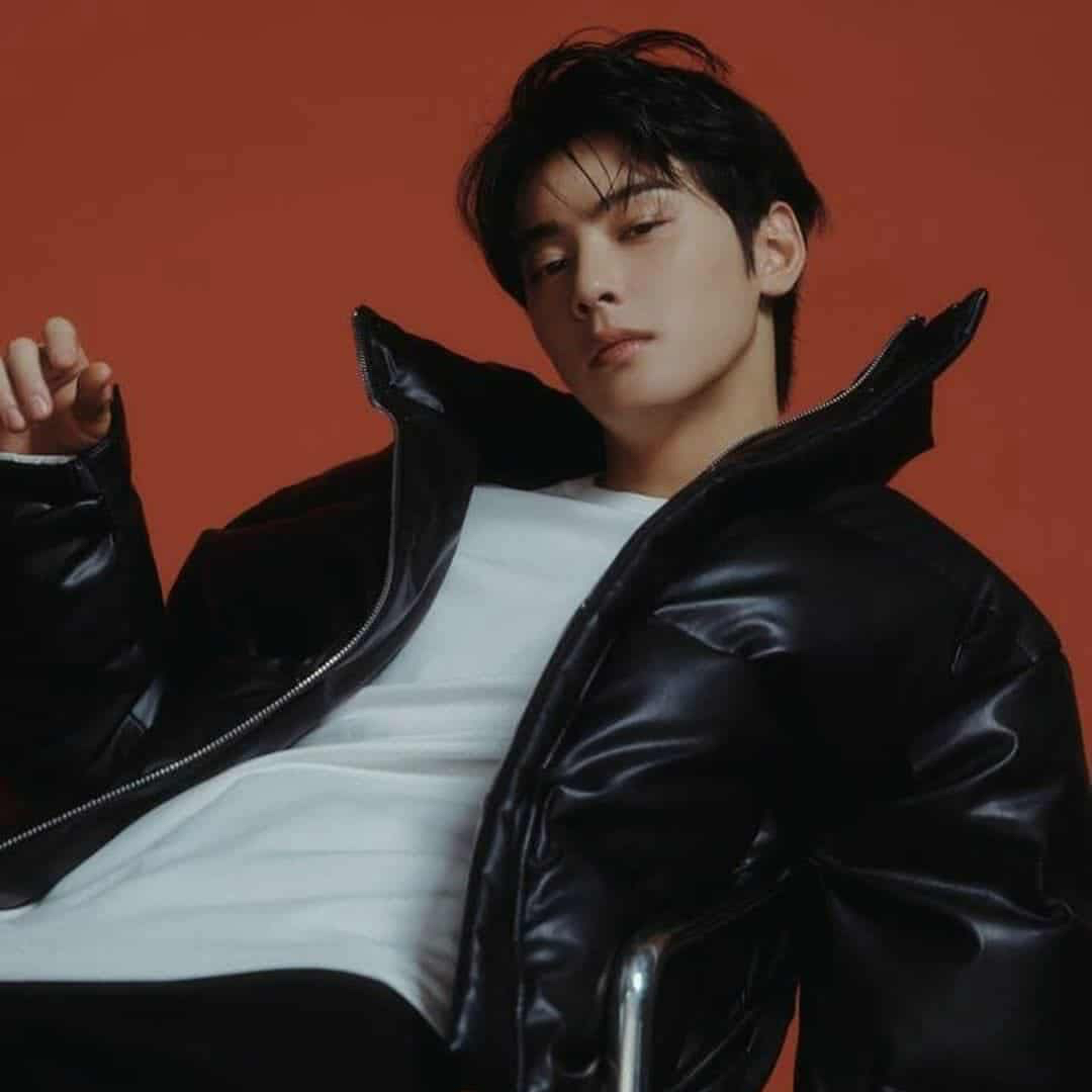 Behind-the-scenes cut of Cha Eunwoo