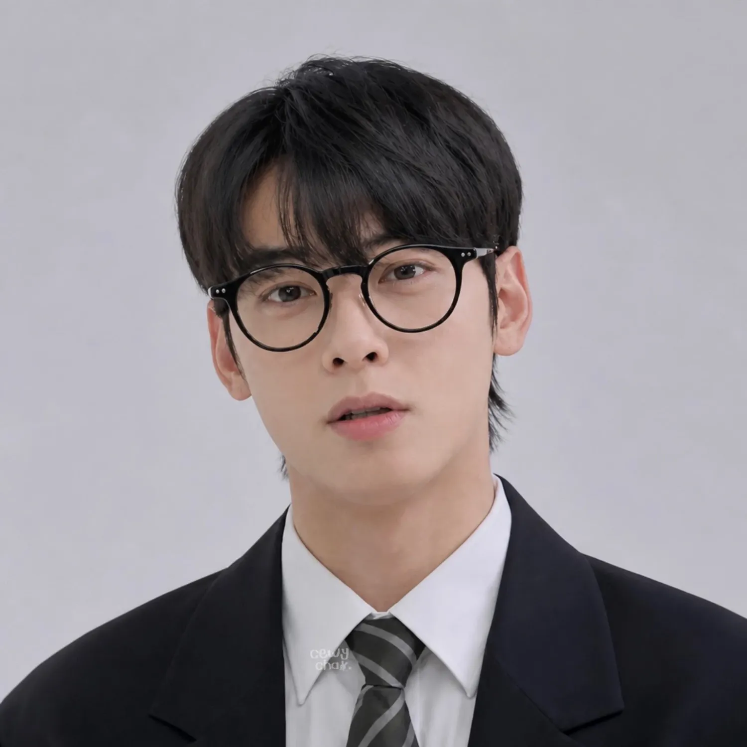 Behind-the-scenes cut of Cha Eunwoo