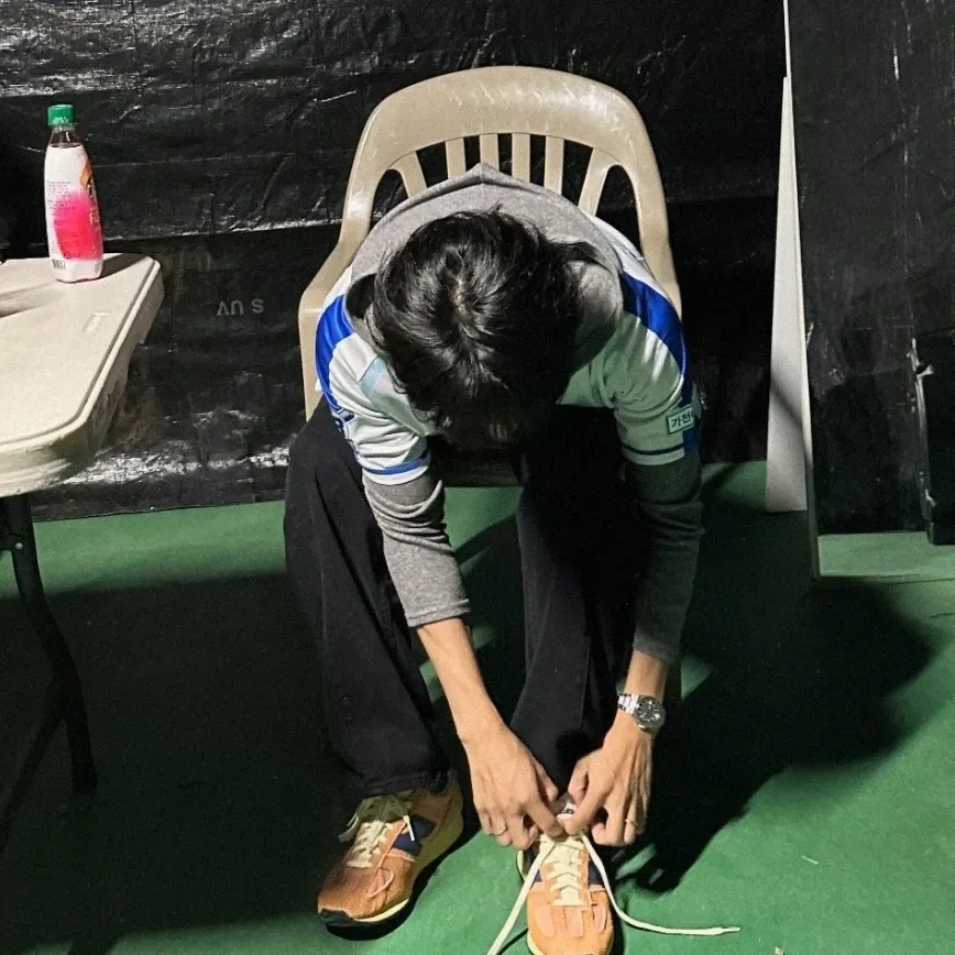 粉絲拍下的李承允瞬間