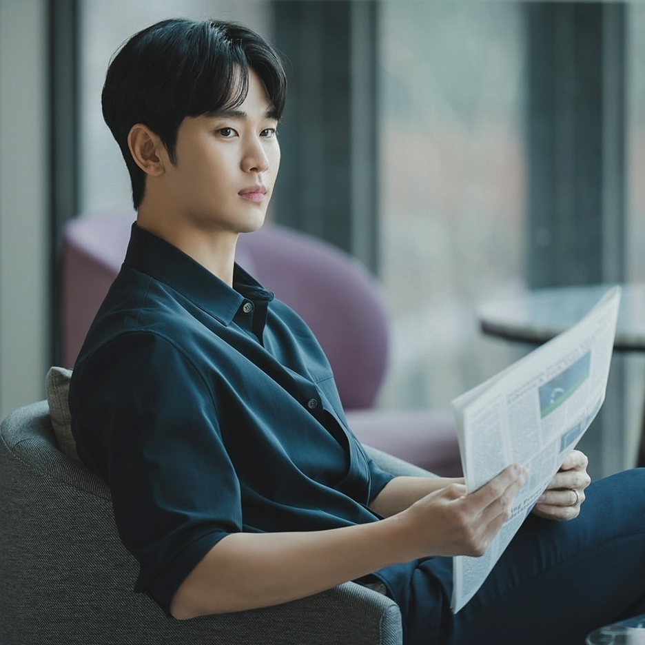 Behind-the-scenes cut of Kim Soohyun