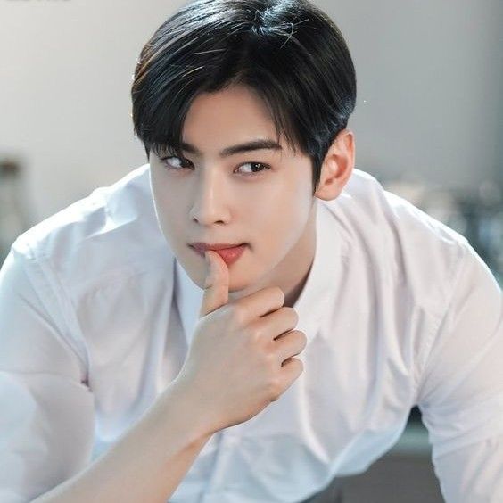 A moment captured by a fan of Cha Eunwoo