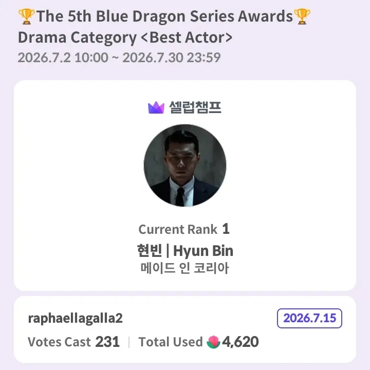 Cuplikan di balik layar dari Hyun Bin