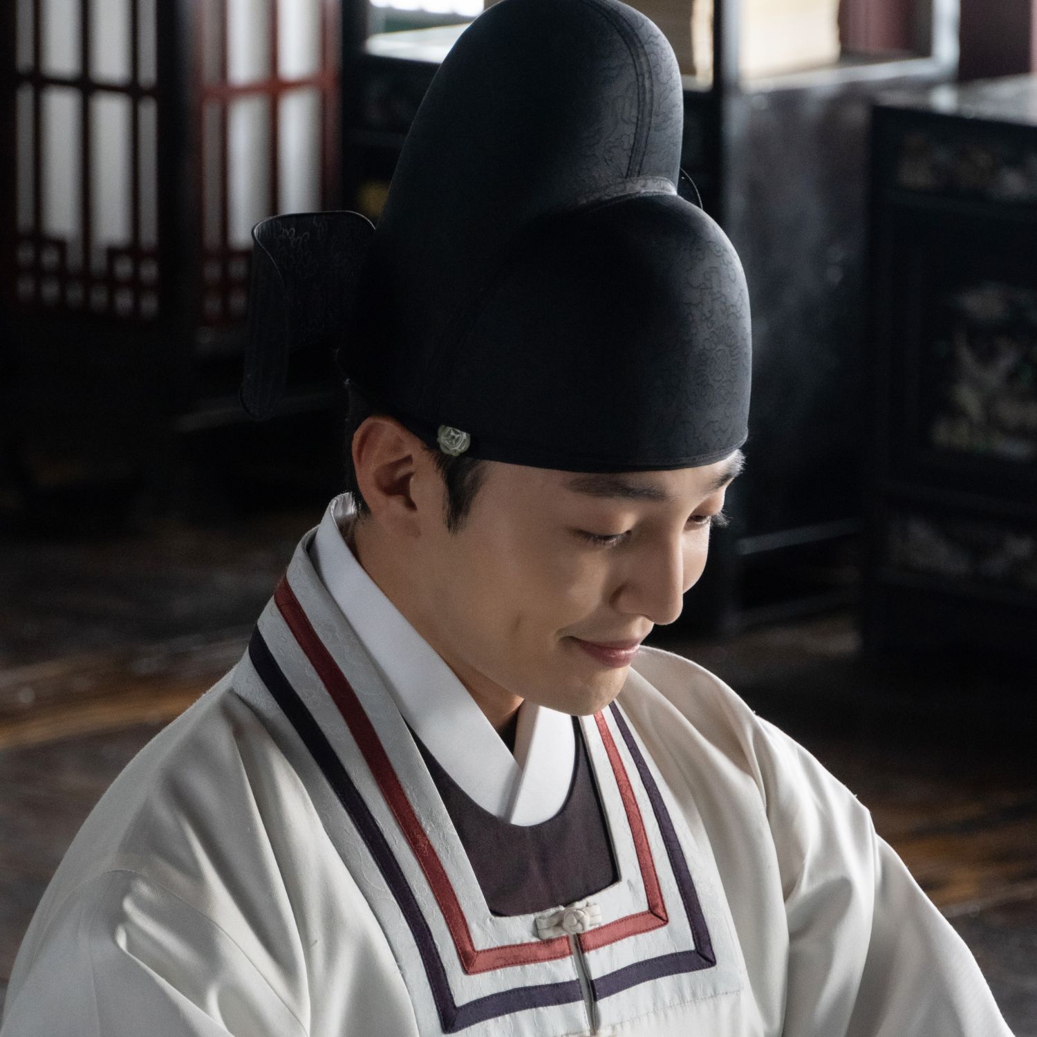 Recent activity shot of Kim Minjae