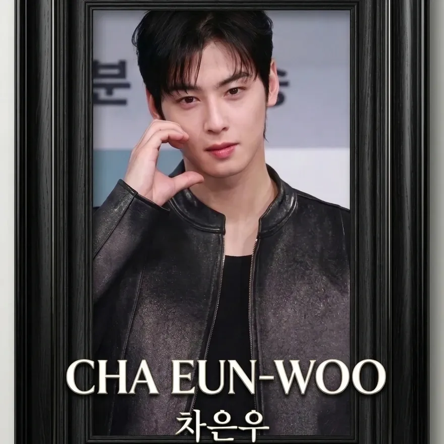Behind-the-scenes cut of Cha Eunwoo