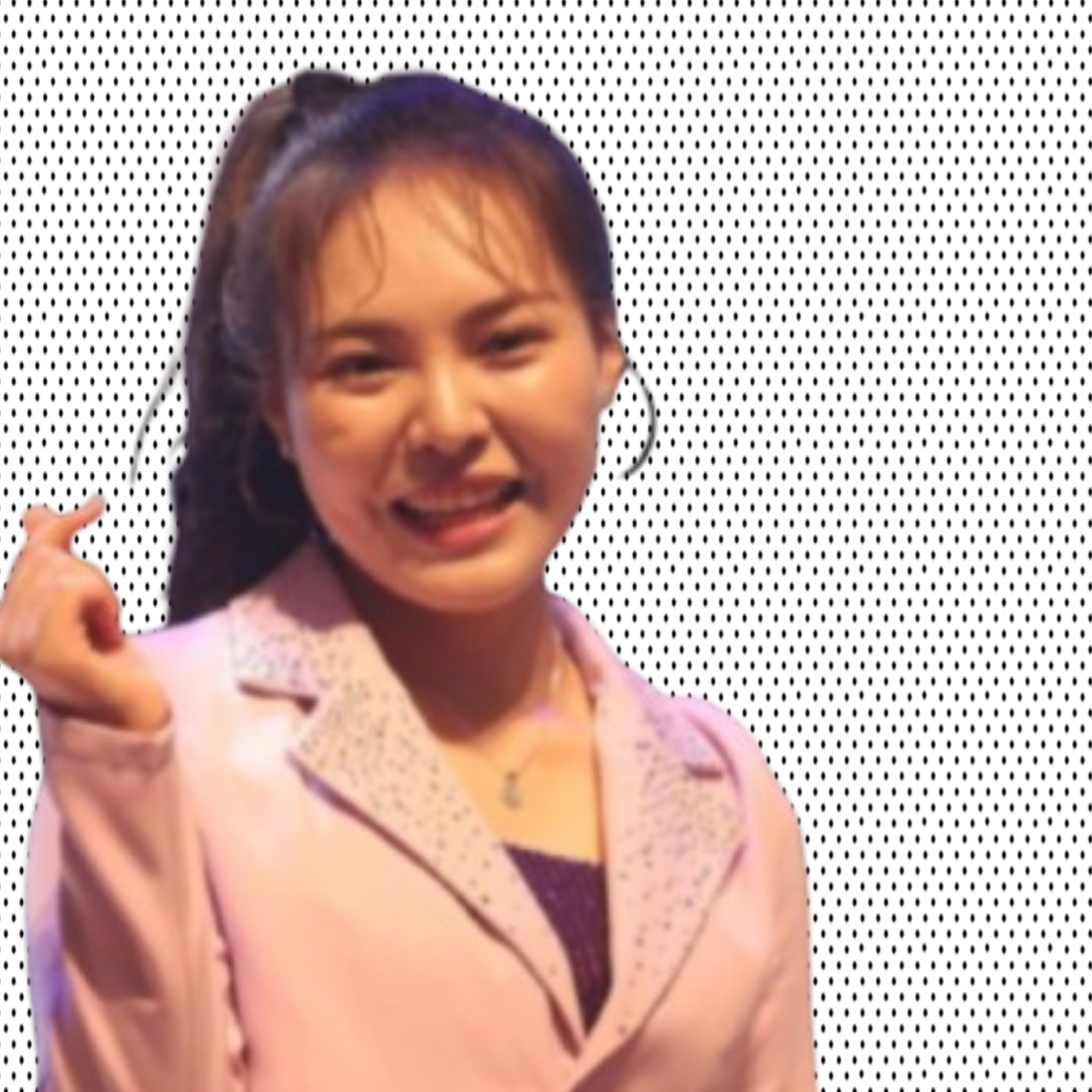 A moment captured by a fan of Miss Kim