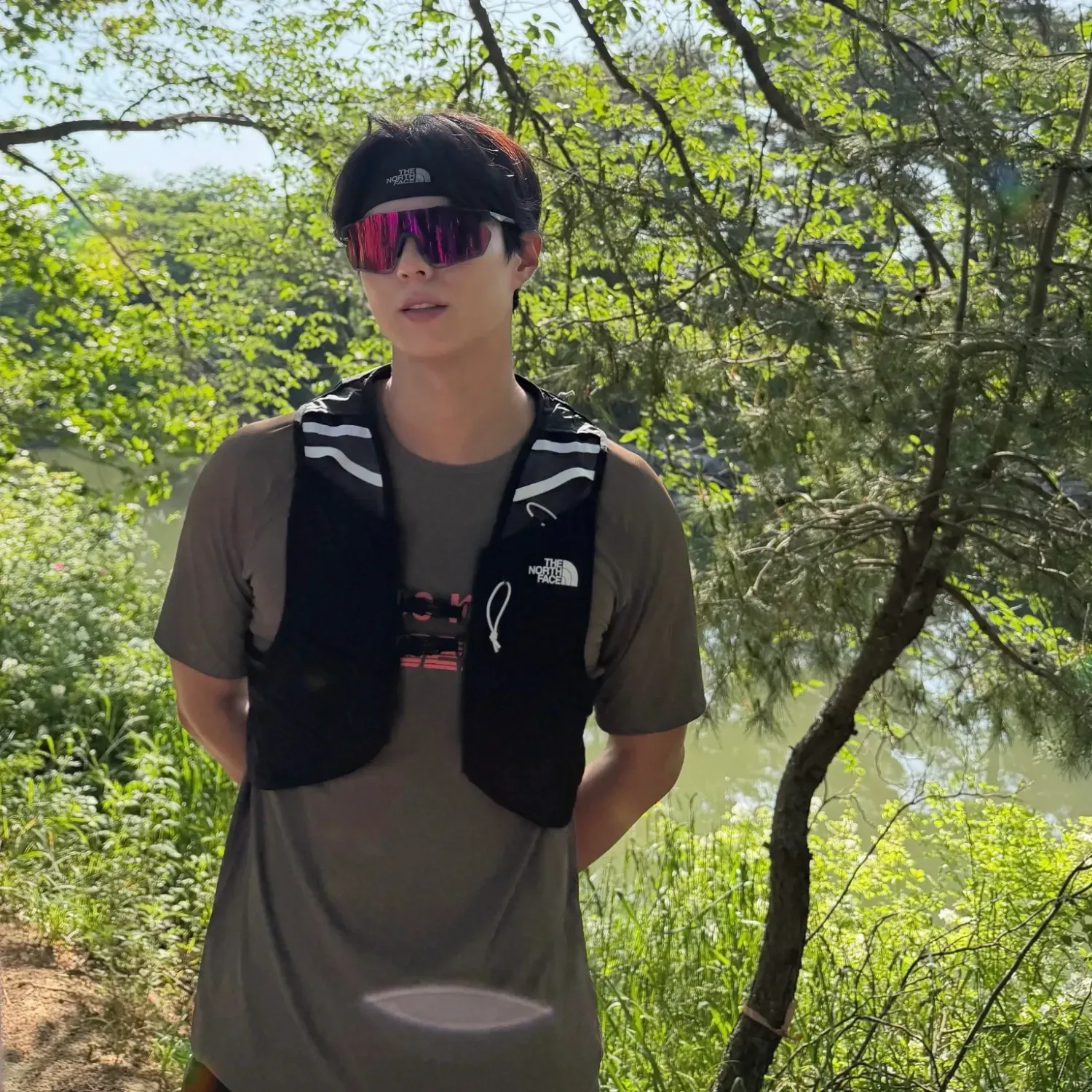 Recent activity shot of Park Bogum