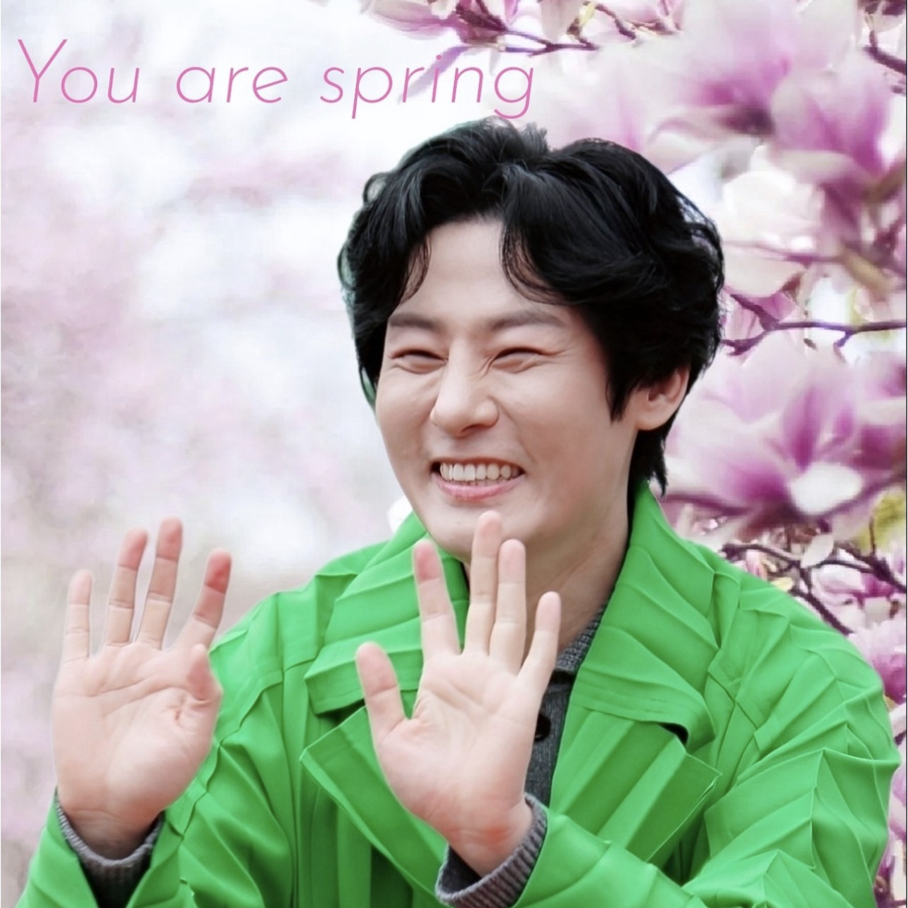 A moment captured by a fan of Kang Moonkyung