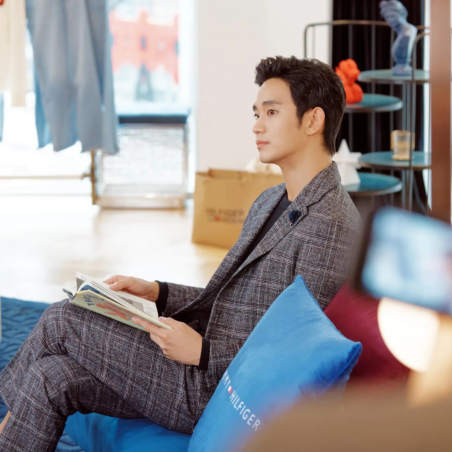 Recent activity shot of Kim Soohyun