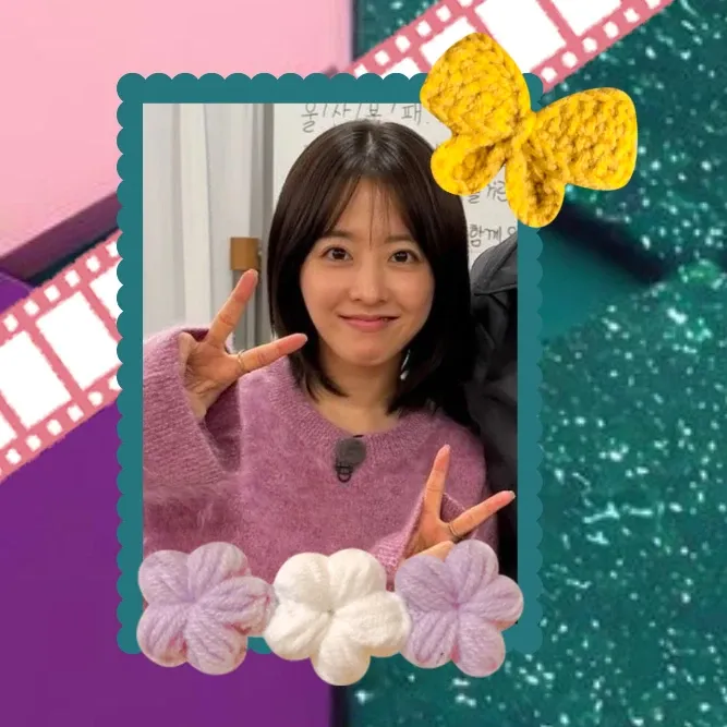 Behind-the-scenes cut of Park Boyoung