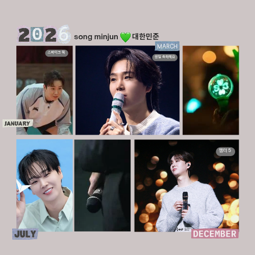 Behind-the-scenes cut of Song Minjun