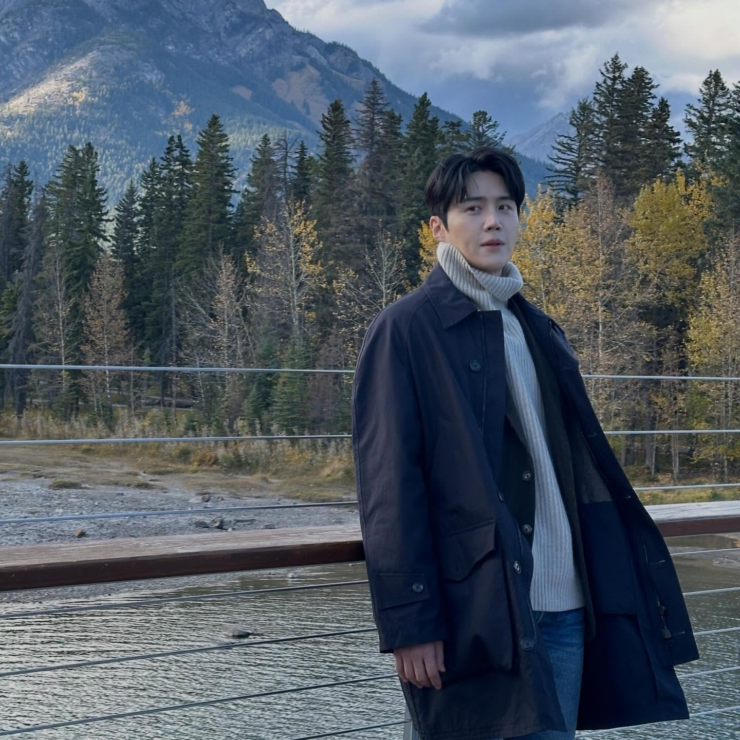 A moment captured by a fan of Kim Seonho