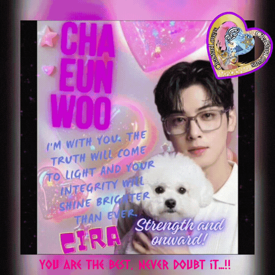 Behind-the-scenes cut of Cha Eunwoo