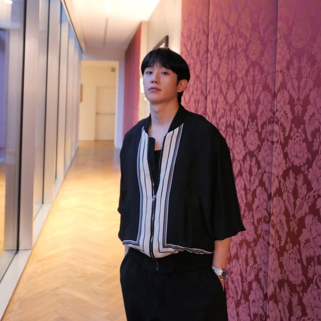 粉絲拍下的丁海寅瞬間