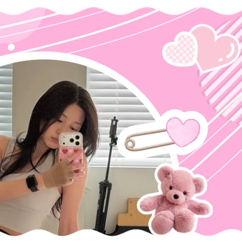 Behind-the-scenes cut of Kim Minju