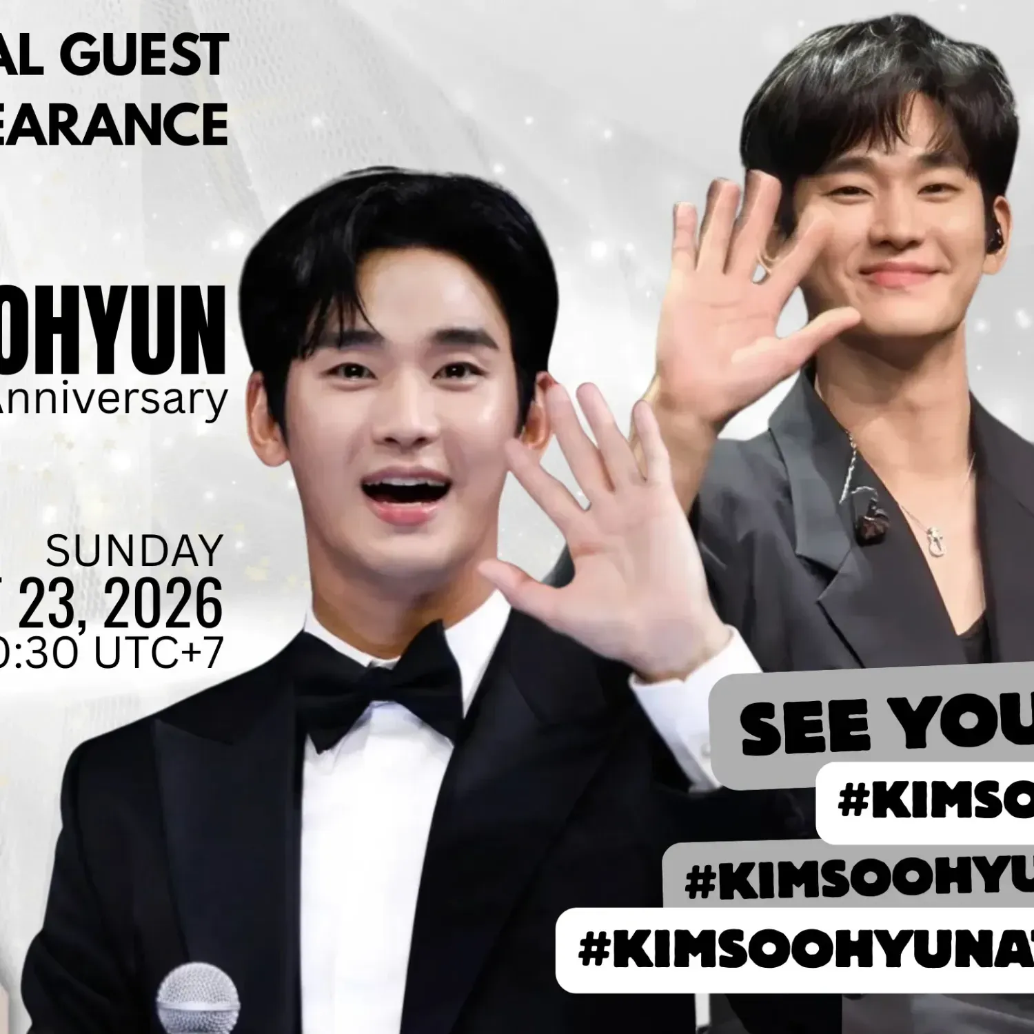 Behind-the-scenes cut of Kim Soohyun