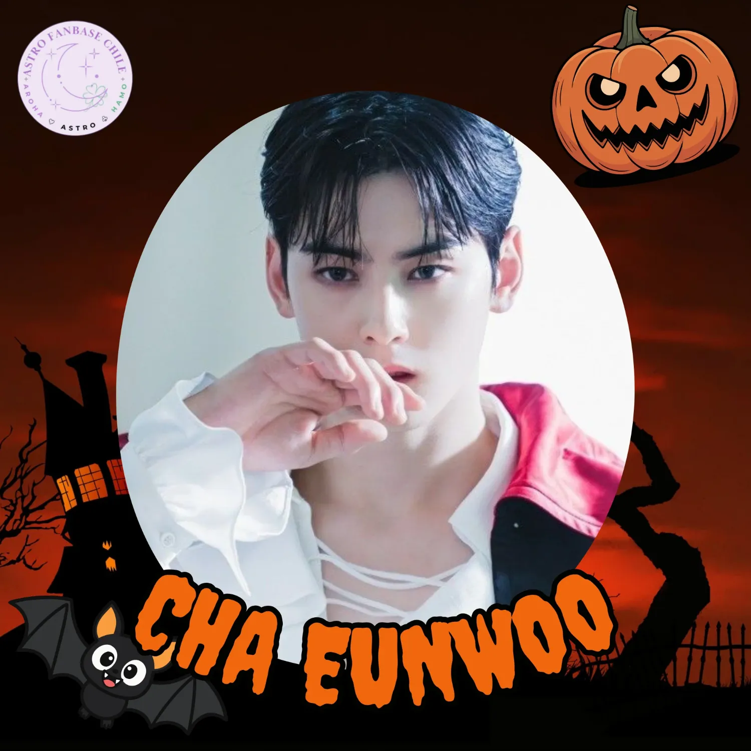 Recent activity shot of Cha Eunwoo