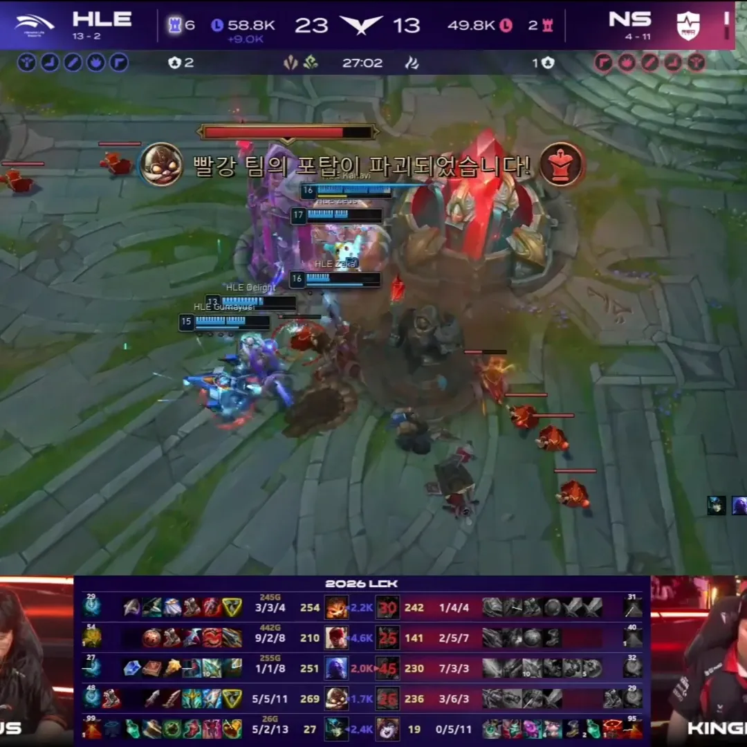 Behind-the-scenes cut of Gumayusi