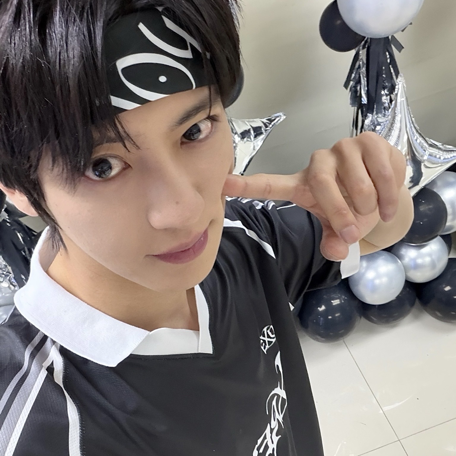 Recent activity shot of Chanyeol