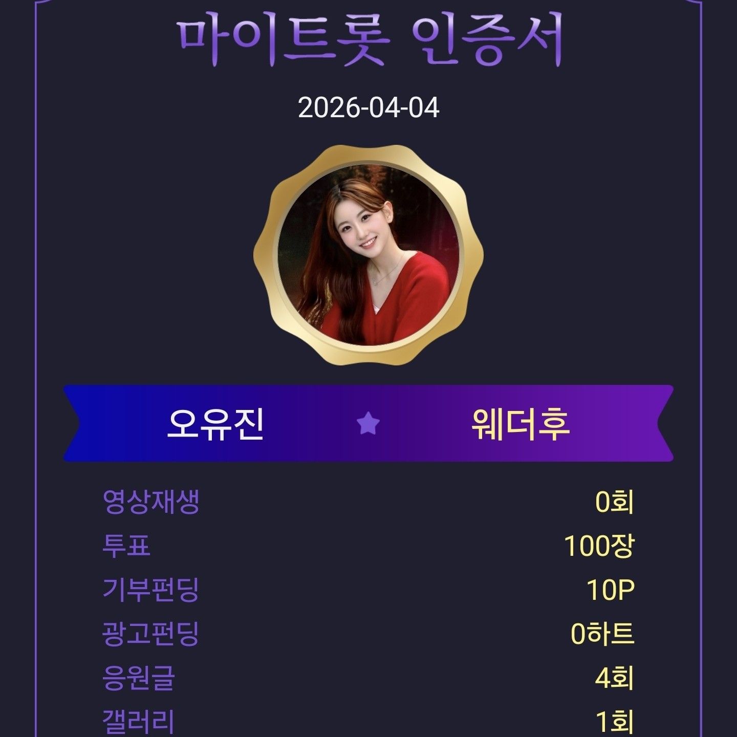 粉絲拍下的Oh Yujin瞬間