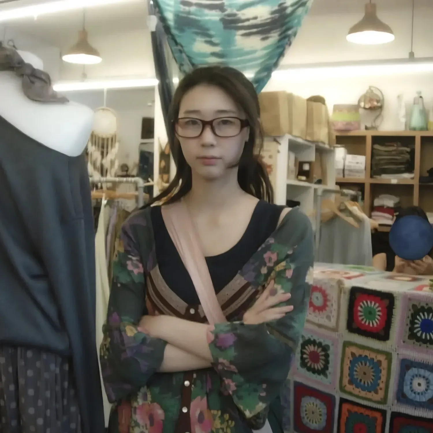 Recent activity shot of Han Yeji