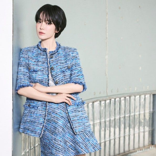 Behind-the-scenes cut of Song Hyekyo