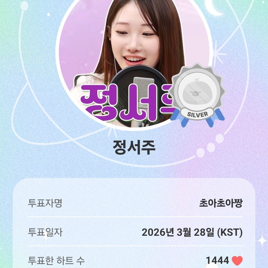 Recent activity shot of Jung Seojoo