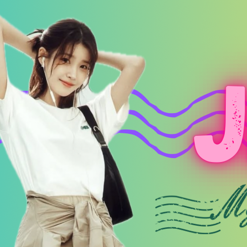 Behind-the-scenes cut of IU