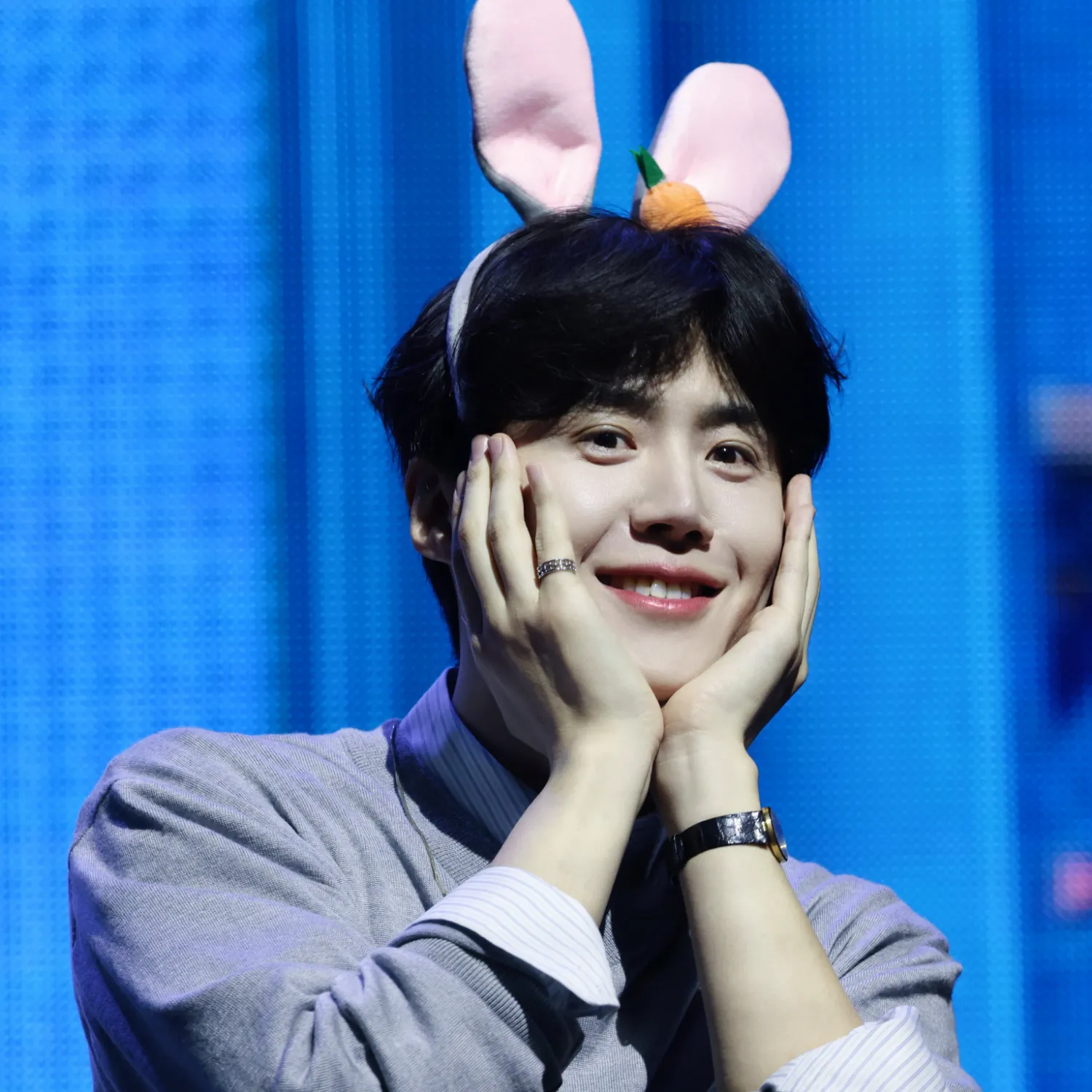 A moment captured by a fan of Kim Seonho