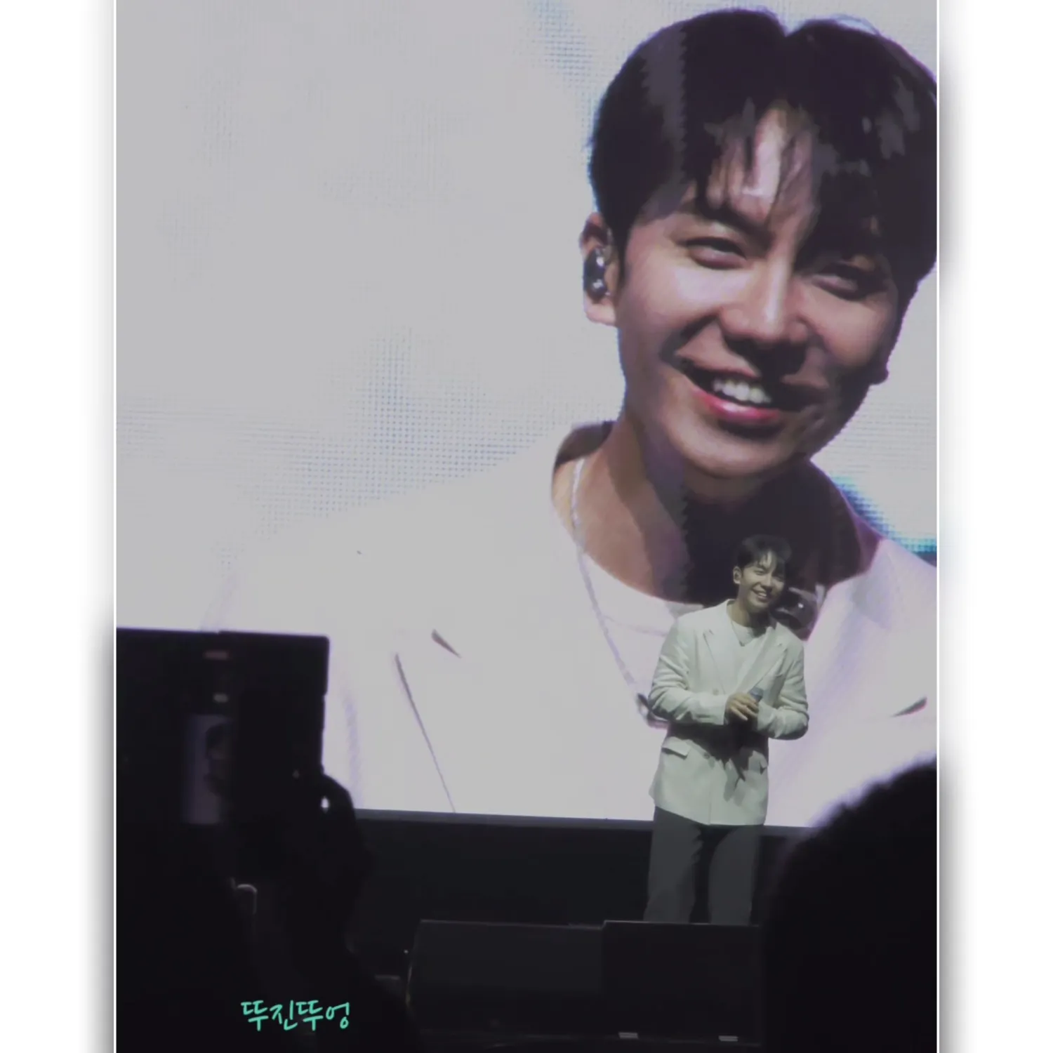 이승기 팬이 찍은 순간