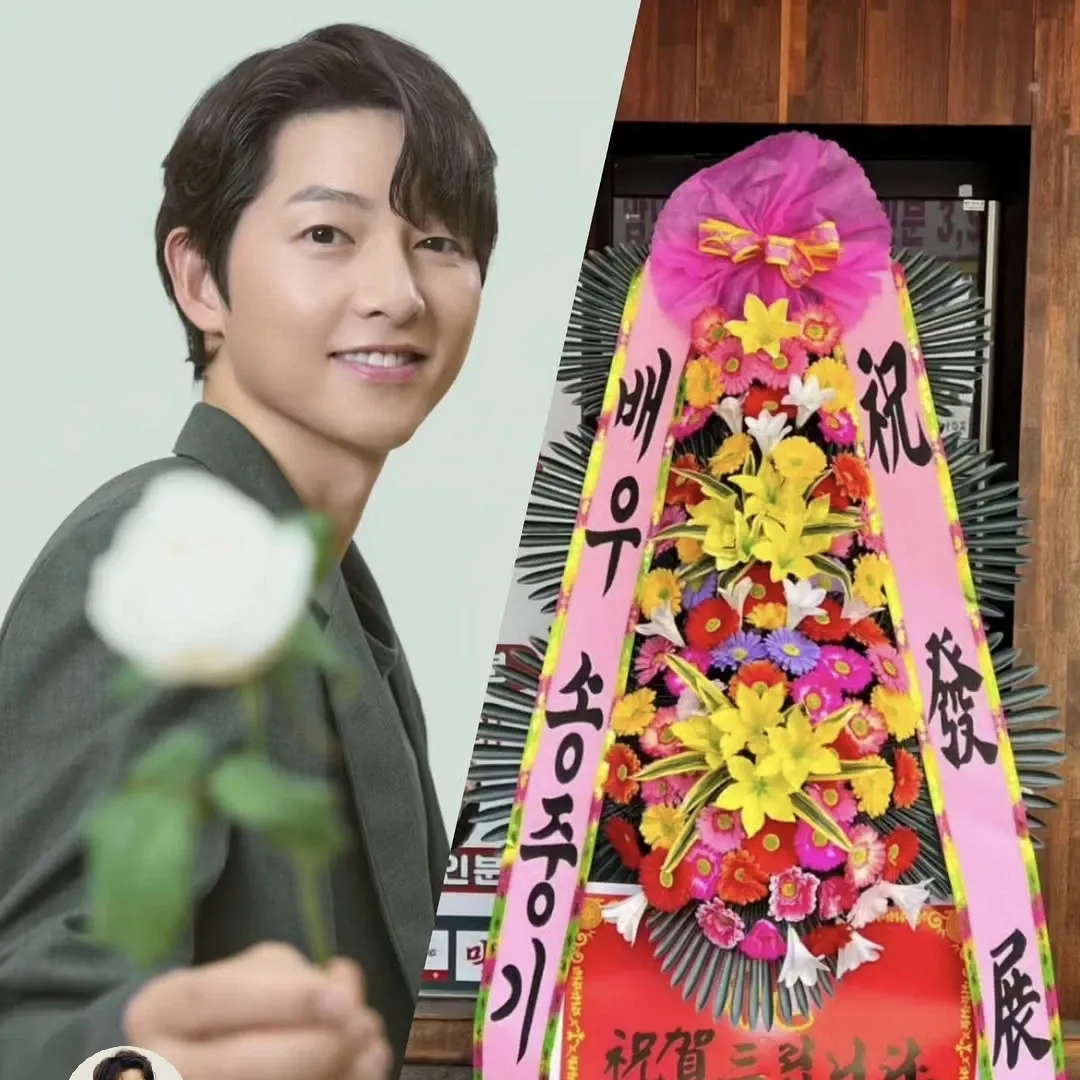 Latest photo of Song Joongki