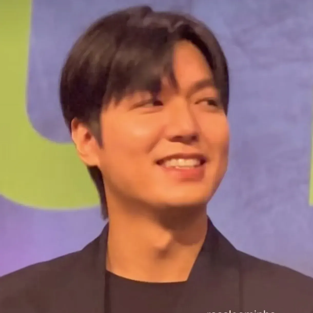 A moment captured by a fan of Lee Minho