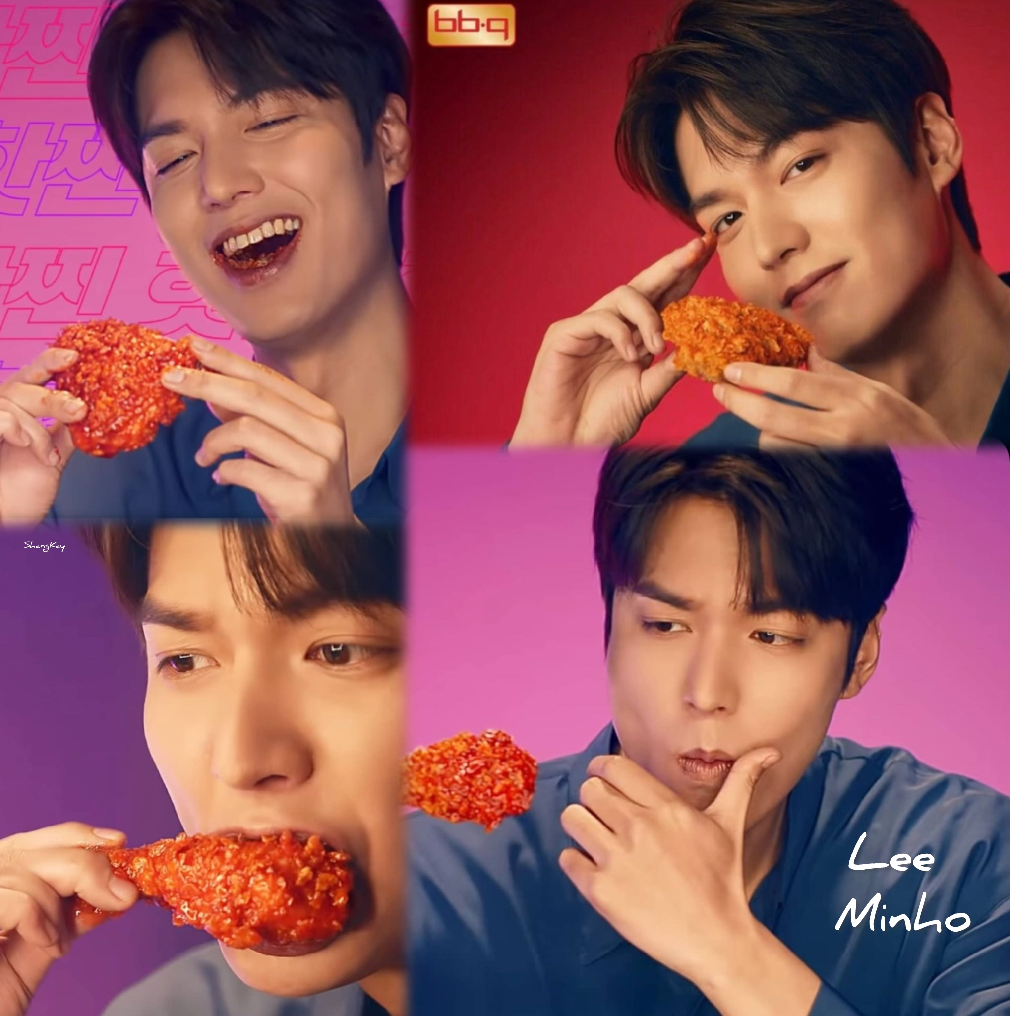 Behind-the-scenes cut of Lee Minho