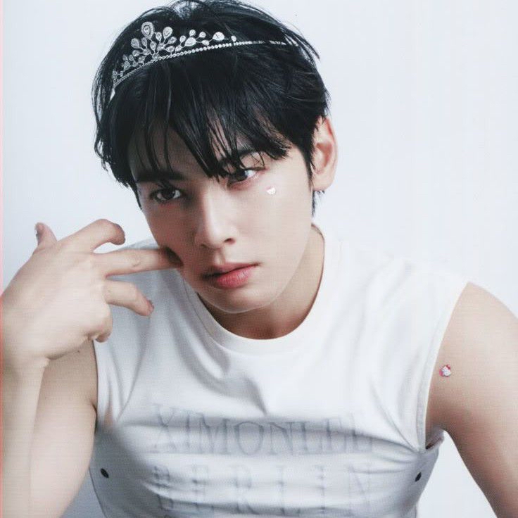 A moment captured by a fan of Cha Eunwoo