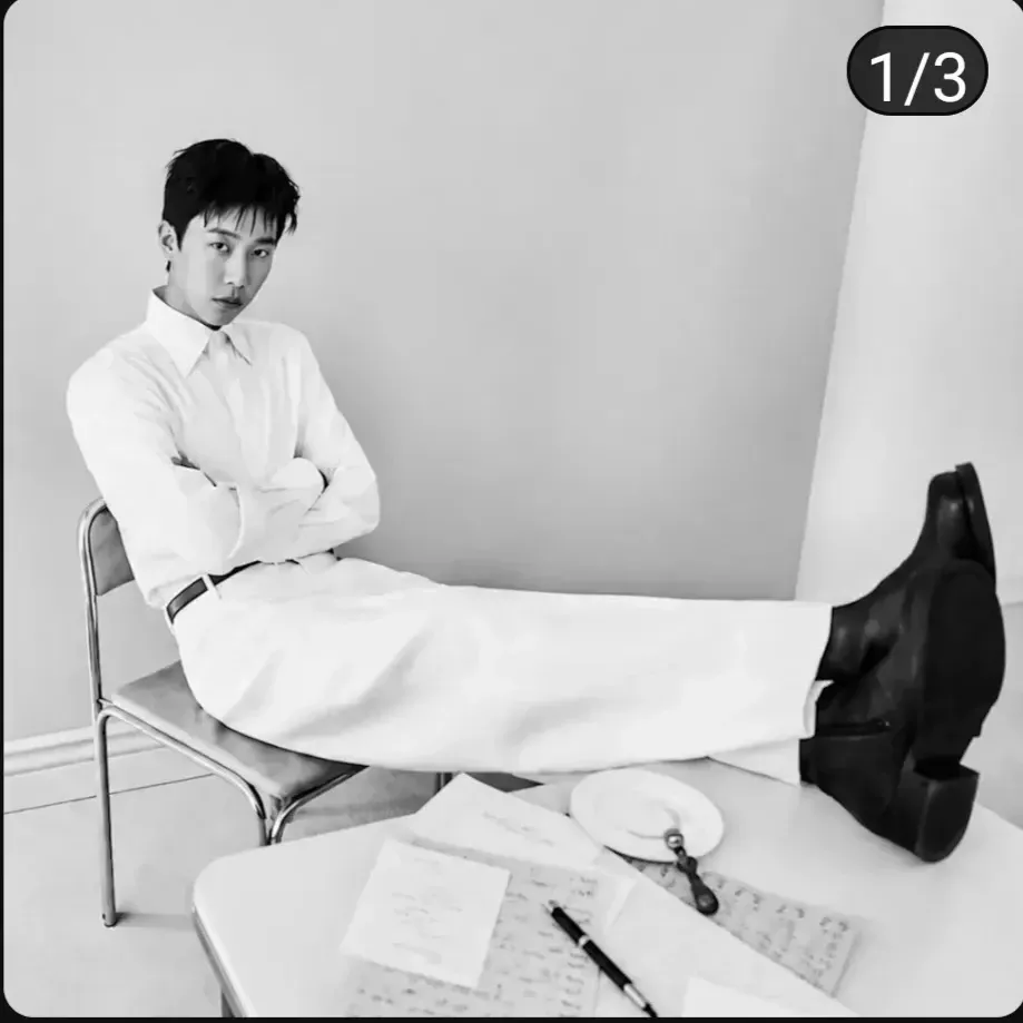 임영웅의 비하인드 컷