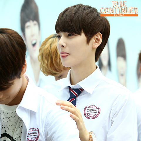 Recent activity shot of Cha Eunwoo