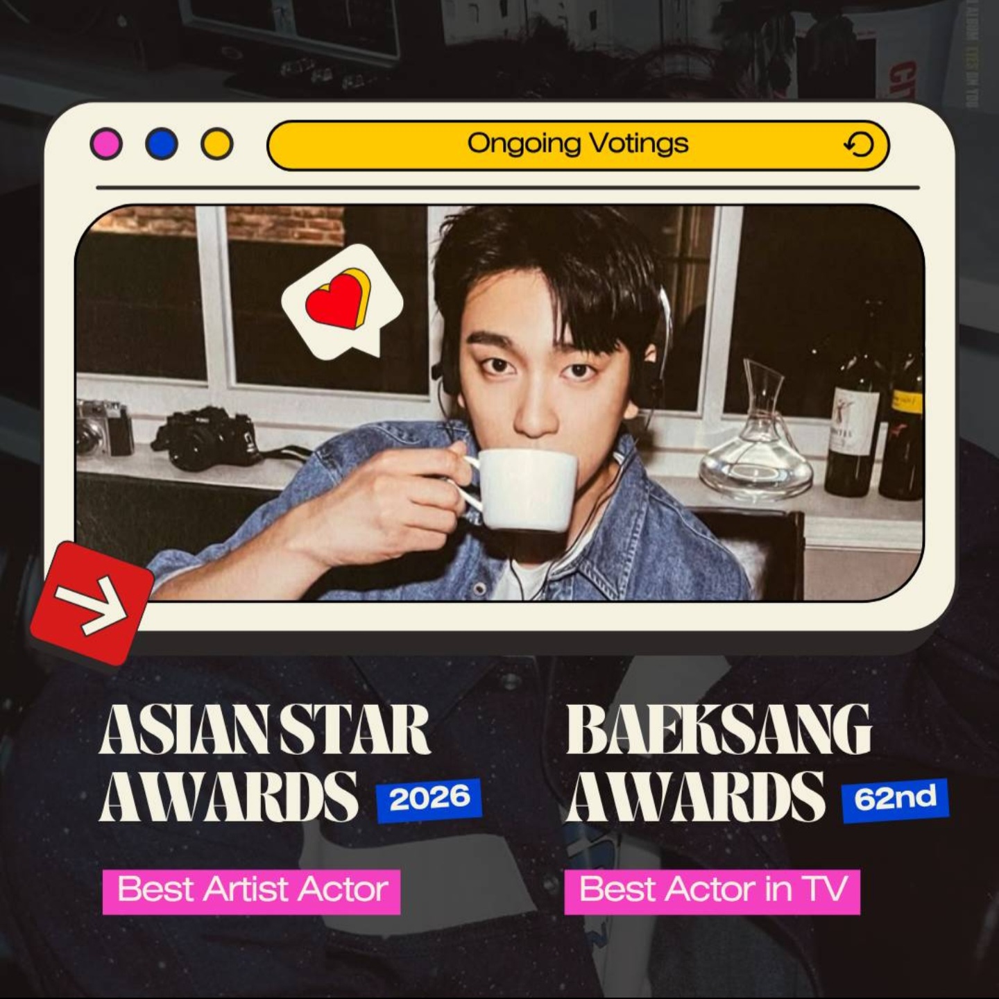 Foto kegiatan terbaru dari Park Jinyoung