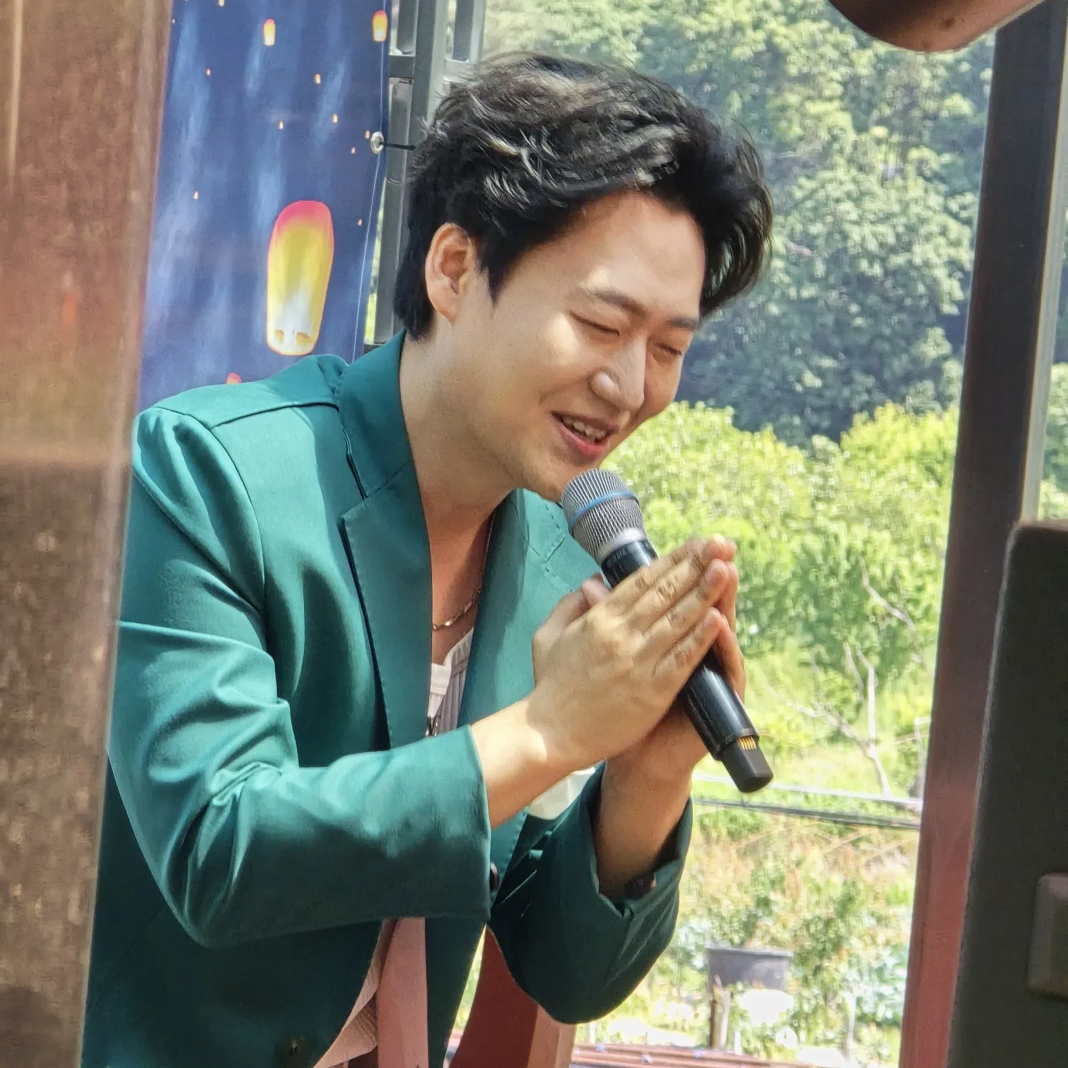 Recent activity shot of Min Soohyun