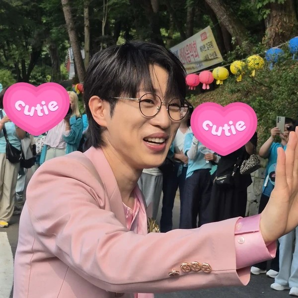 Behind-the-scenes cut of An Sunghoon