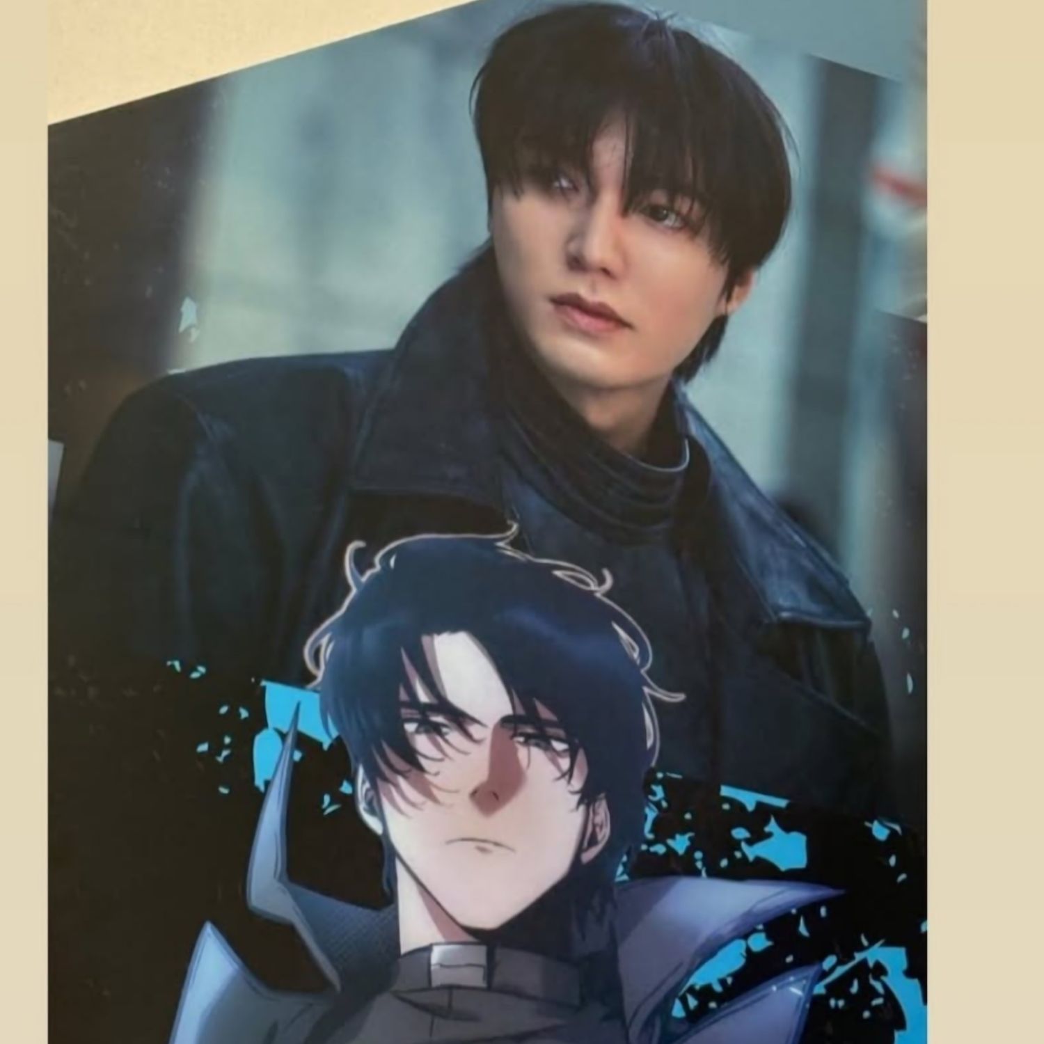 粉丝拍下的李敏镐瞬间