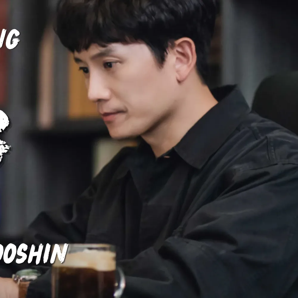 Behind-the-scenes cut of Ji Sung