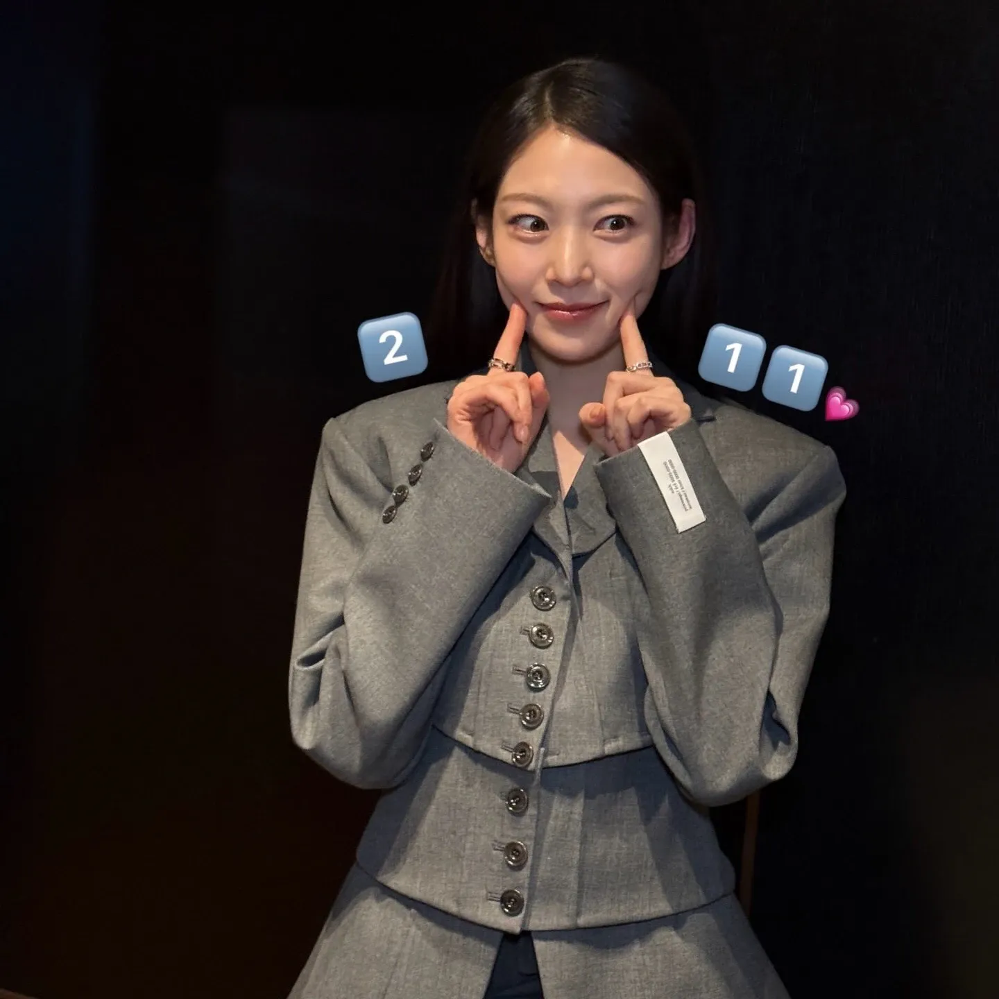 Behind-the-scenes cut of Gong Seungyeon