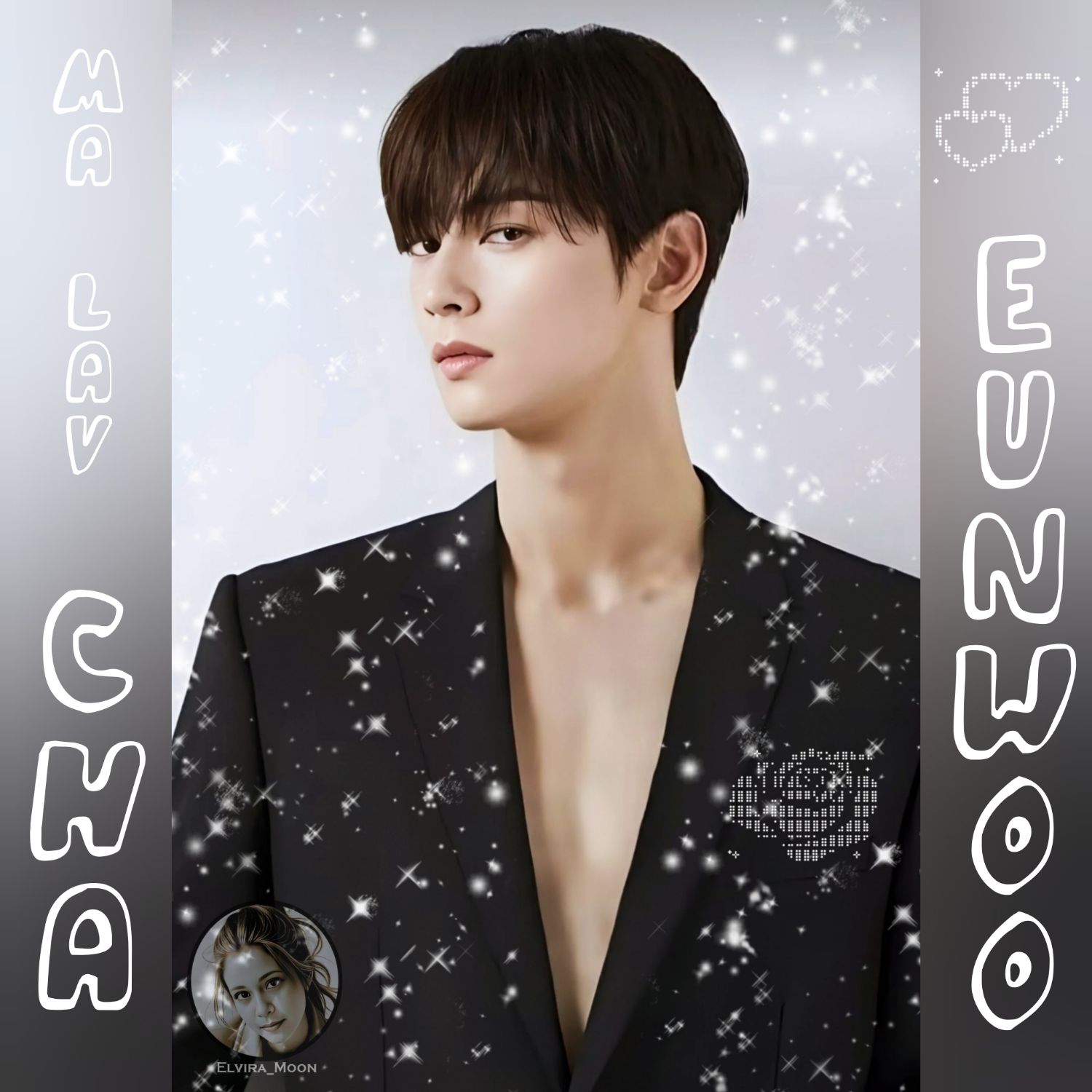 A moment captured by a fan of Cha Eunwoo