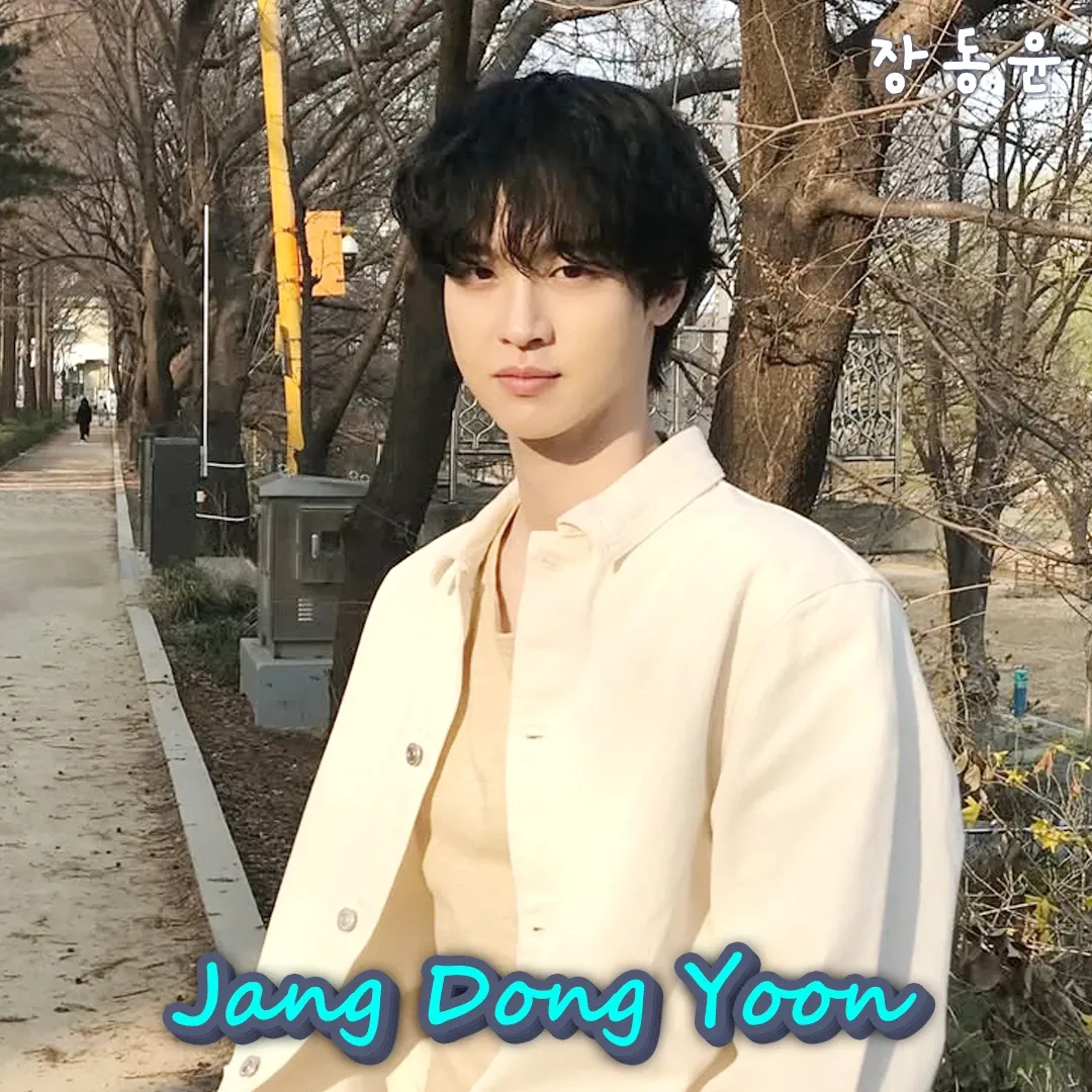 Behind-the-scenes cut of Jang Dongyoon
