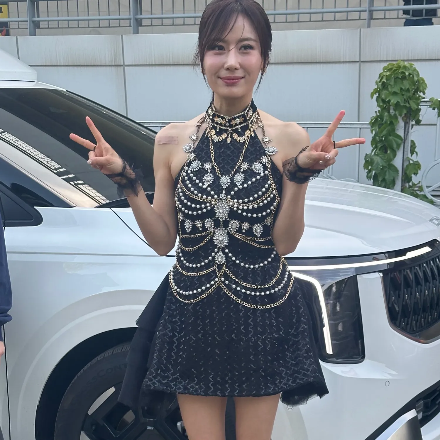 Behind-the-scenes cut of Gu Sukyung