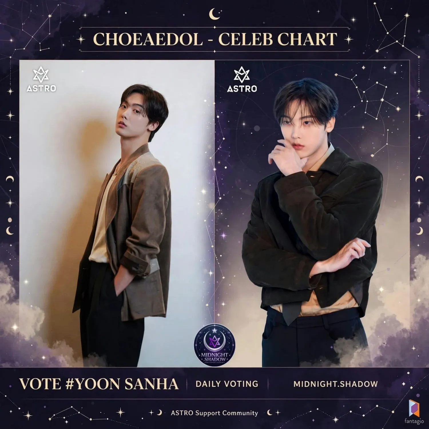 Behind-the-scenes cut of Yoon Sanha