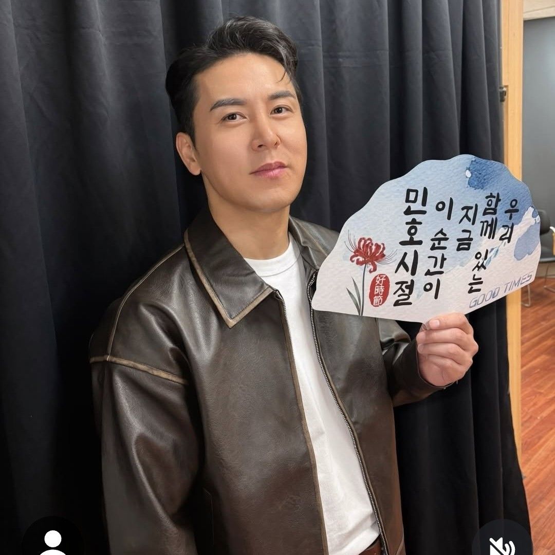 粉絲拍下的張民好瞬間