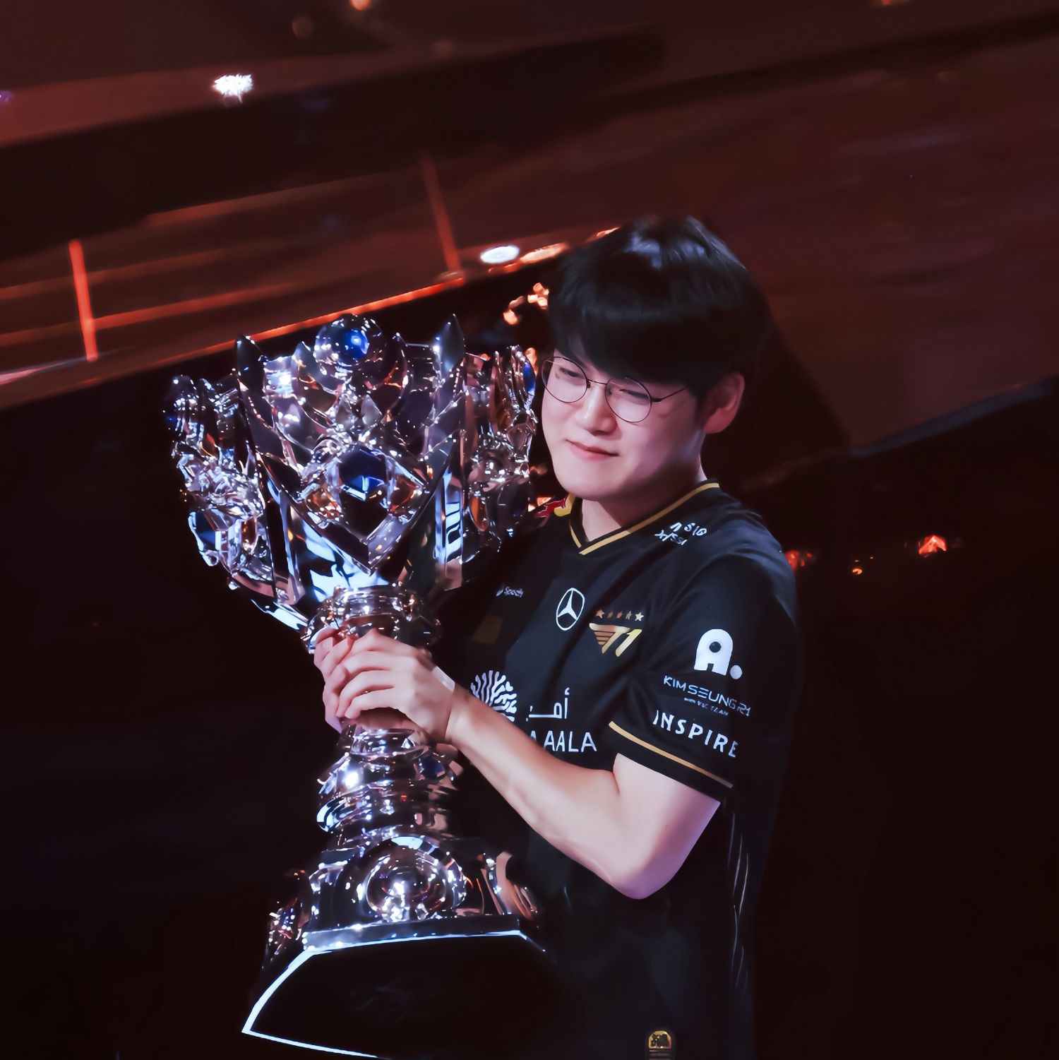 Recent activity shot of Gumayusi