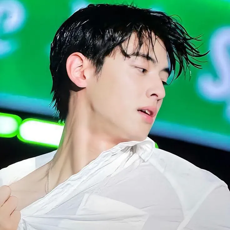 A moment captured by a fan of Cha Eunwoo