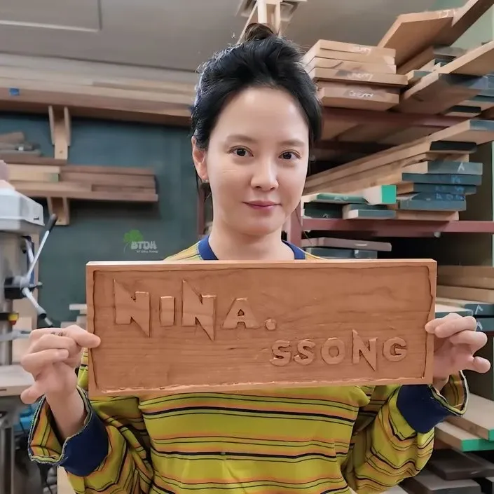 송지효의 비하인드 컷